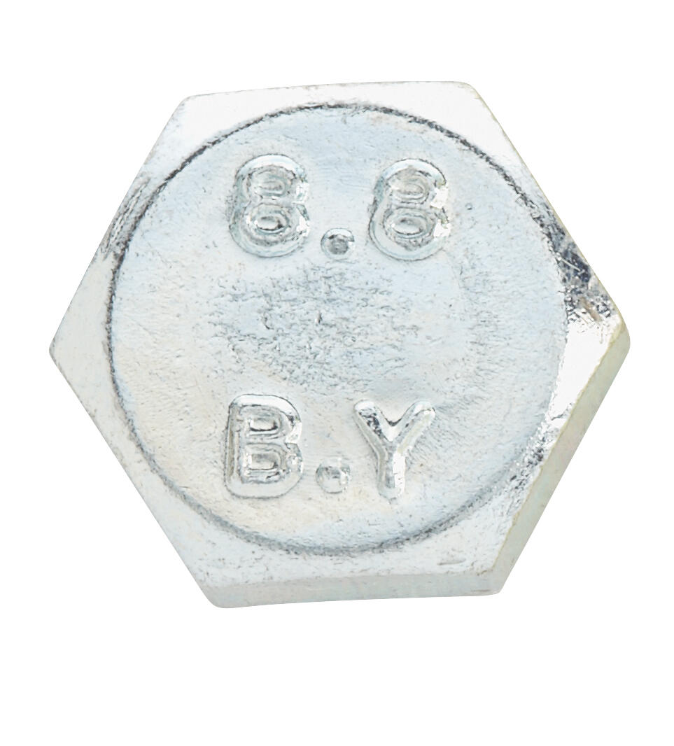 TORNILLOS MÉTRICOS HEXAGONALES PARA METAL CINCADOS 10X60MM. 50UDS - 2