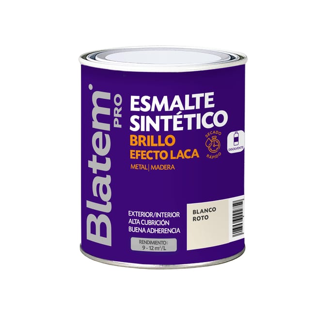 ESMALTE SINTETICO BRILLANTE 750ML BLANCO ROTO - 1