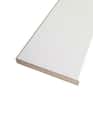 MOLDURA JAMBA MELAMINA BLANCA 2550 X 90 X 10 MM - 1