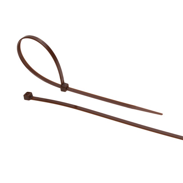 BRIDA NYLON 4.8X250MM MARRON (100 UDS)