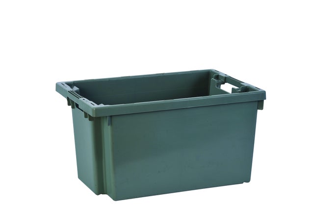 CUBETA ENCAJABLE GRIS 50L