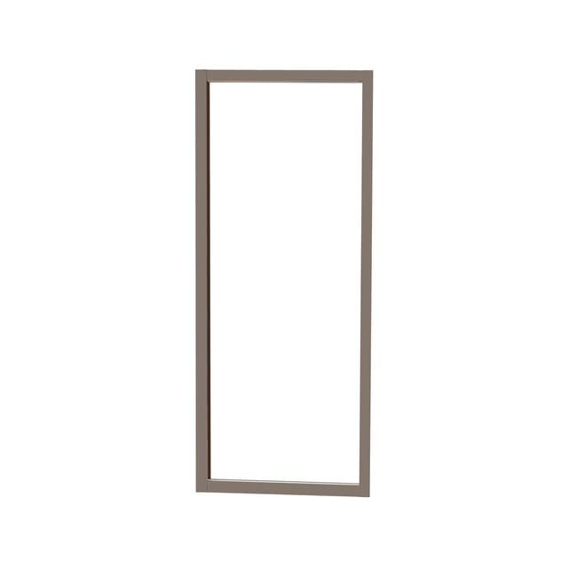 MAMPARA DE BAÑERA LATERAL FIJO  DETROIT 70CM CROMO - 1