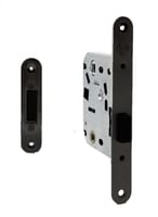 PICAPORTE UNIFICADO MAGNETICO 50MM NEGRO  - 1