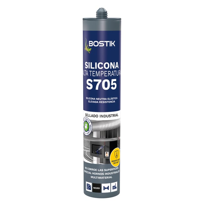 SILICONA TERMICA 280ML NEGRO - 1