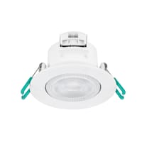 FOCO LED EMPOTRABLE 4,8W CIRCULAR BASCULANTE  LUZ NEUTRA IP44 - 1