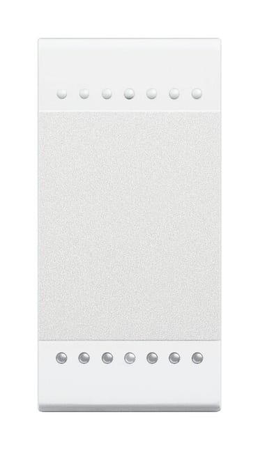 CONMUTADOR ESTRECHO SERIE LIVING BLANCO - 1