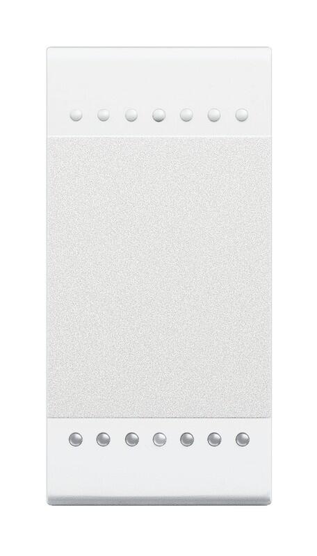 CONMUTADOR ESTRECHO SERIE LIVING BLANCO