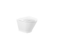 INODORO SUSPENDIDO ROCA ROUND COMPACTO SALIDA HORIZONTAL - 1
