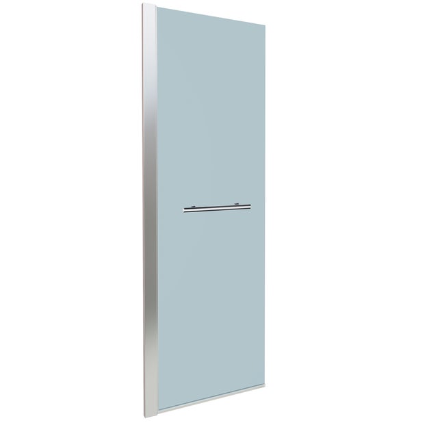 MAMPARA PANEL DE DUCHA ABATIBLE CARIBE 90CM CON TIRADOR