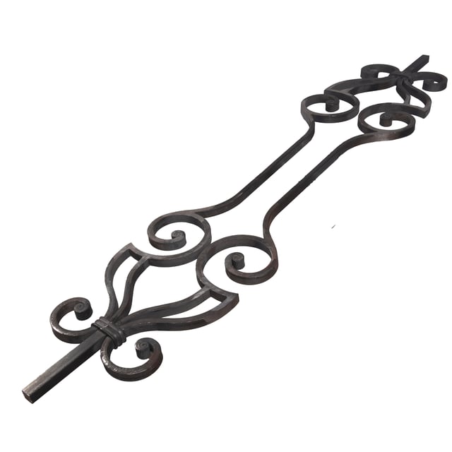 BARRA DE HIERRO DECORATIVA C 1000X199X14MM
