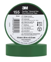 CINTA AISLANTE 3M 19MM X 20M VERDE - 1