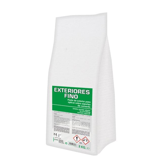PLASTE EN POLVO CAPA FINA  5KG EXTERIOR  FINO 