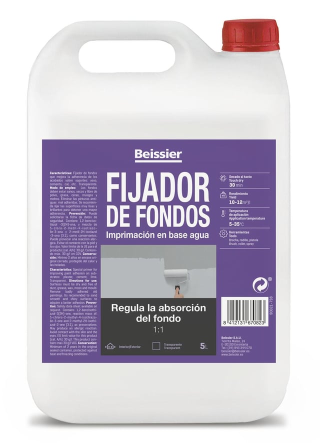 FONDO FIJADOR ACRILICO AL USO 5L