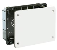CAJA DE REGISTRO ELÉCTRICO 194X154X50MM PARA EMPOTRAR DE INTERIOR CON TAPA DE TORNILLO - 1