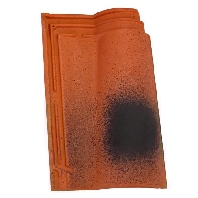 TEJA CERÁMICA MIXTA S10 ROJO FLAMEADO 45,8X28,2 CM - 1