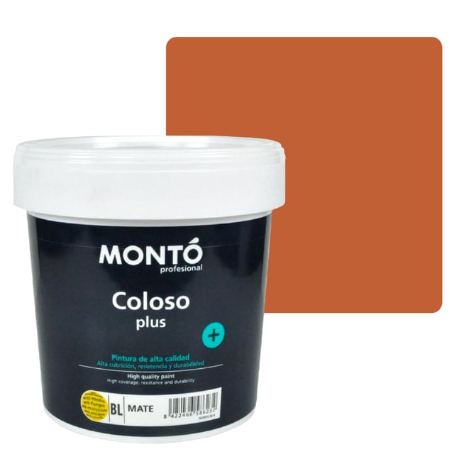PINTURA PLASTICA LADRILLO MATE 2,5L COLOSO