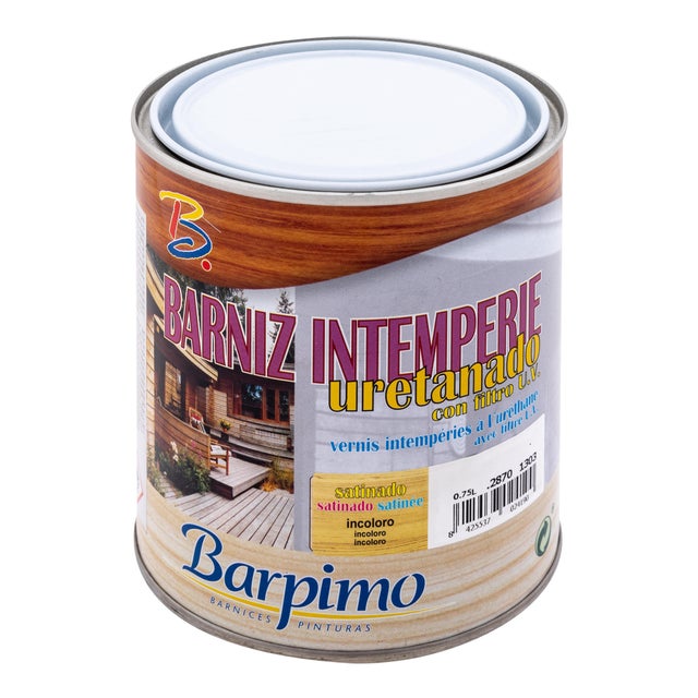 BARNIZ SINTÉTICO SATINADO URETANADO 750ML INCOLORO