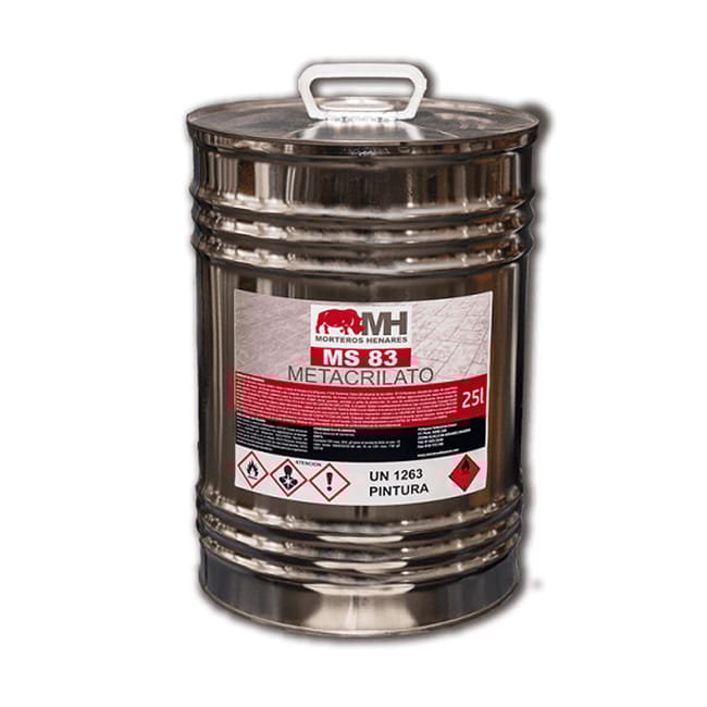 SELLADOR PARA HORMIGÓN IMPRESO MS83 METACRILATO 25 L - 1