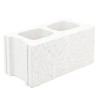 BLOQUE SPLIT HIDRÓFUGO BLANCO 15X20X40 CM - 1