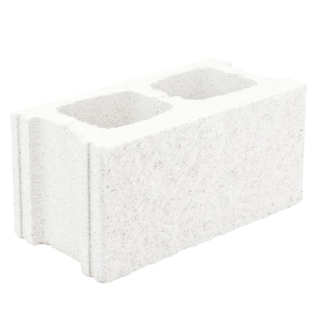 BLOQUE SPLIT HIDRÓFUGO BLANCO 15X20X40 CM - 1