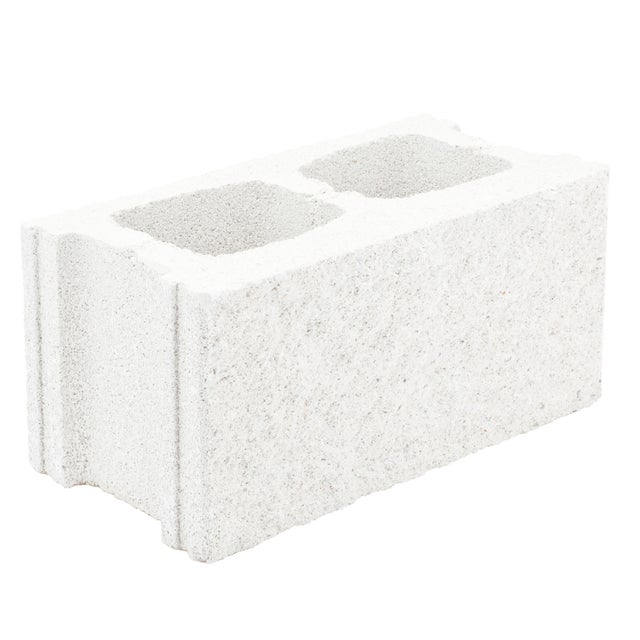 BLOQUE SPLIT HIDRÓFUGO BLANCO 15X20X40 CM