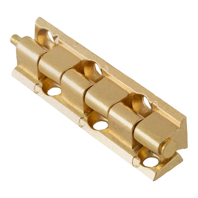 BISAGRA PLANA UNIVERSAL 55  MM. DORADA. 2 UDS