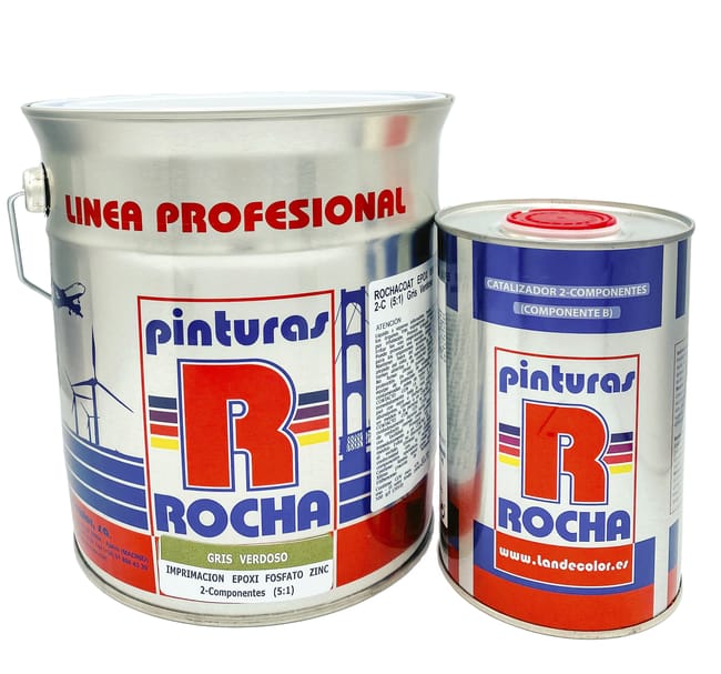 IMPRIMACIÓN EPOXI + CATALIZADOR 6KG GRIS VERDOSO - 1