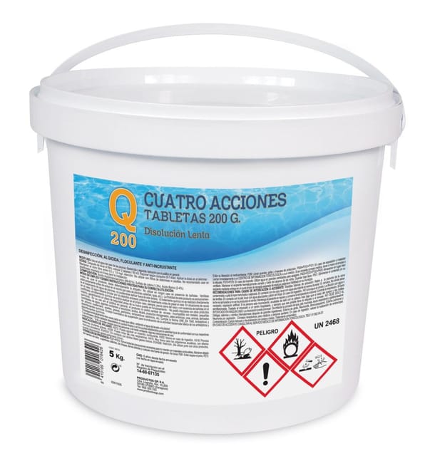 CLORO PASTILLAS 4 ACCIONES 4 KG - 1