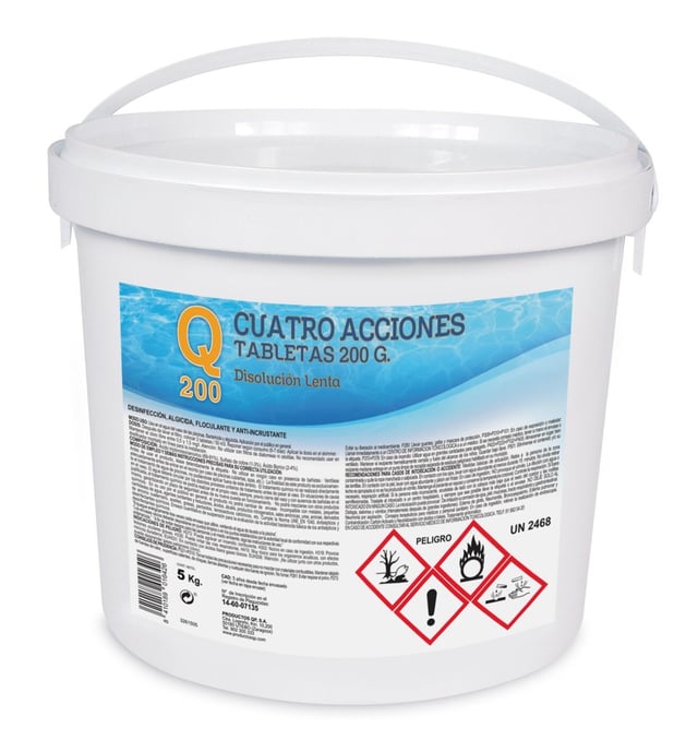 CLORO PASTILLAS 4 ACCIONES 4 KG