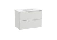 MUEBLE DE BAÑO CON LAVABO ROCA BORNEO GRIS CLARO 80.5X46CM - 2