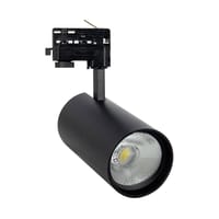 FOCO DE CARRIL LED TRIFÁSICO 30W NEGRO - 1