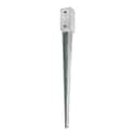 BASE ACERO GALVANIZADO PARA EMPOTRAR 7X7 CM - 1