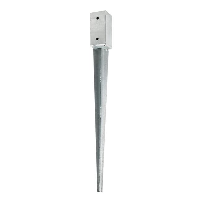 BASE ACERO GALVANIZADO PARA EMPOTRAR 7X7 CM - 1