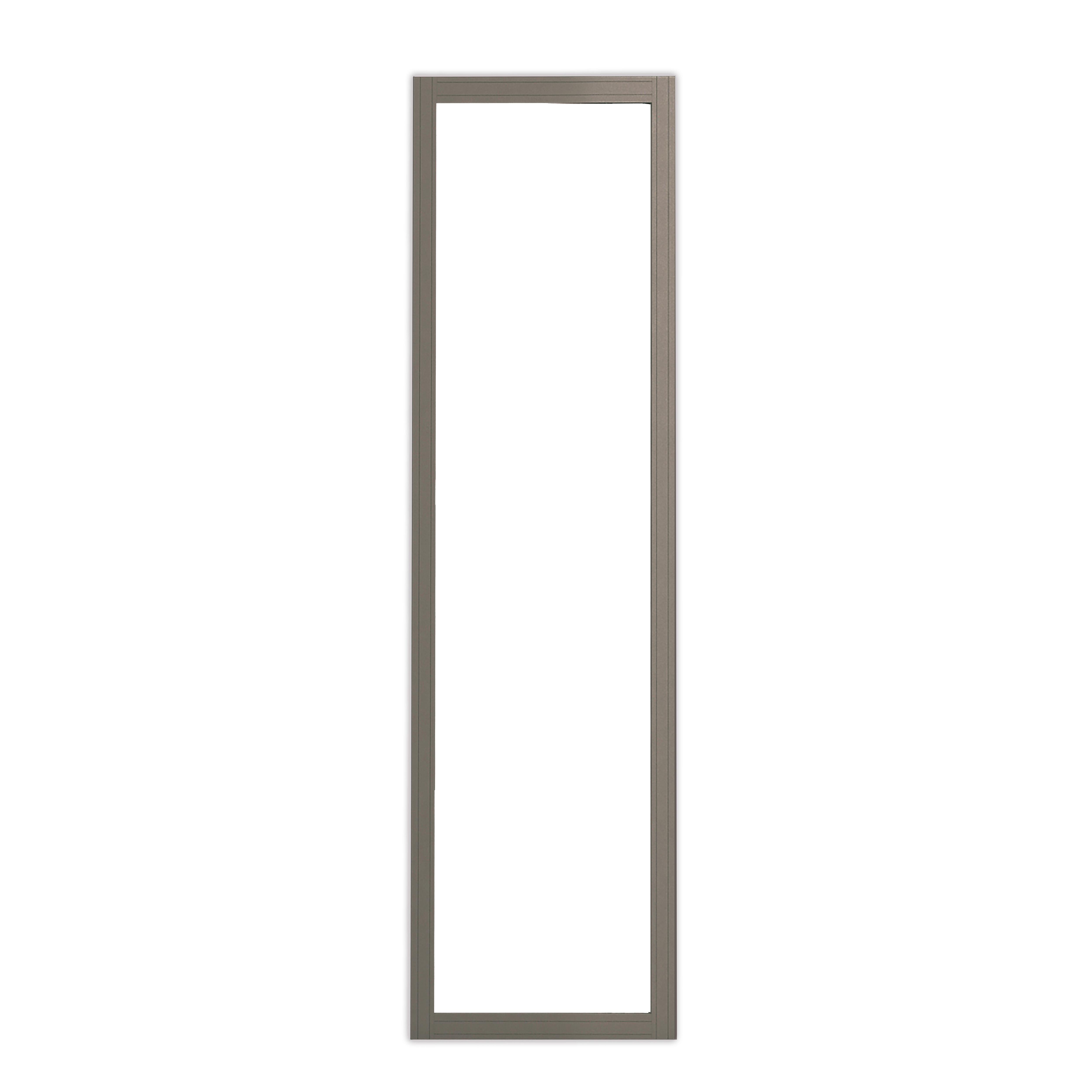 MAMPARA DE DUCHA LATERAL FIJO SIENA 80CM CROMO - 3