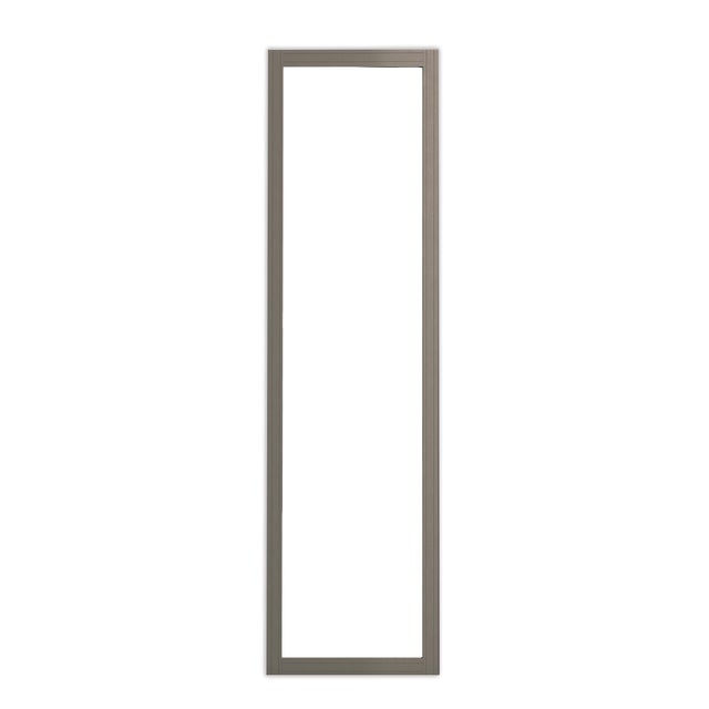 MAMPARA DE DUCHA LATERAL FIJO SIENA 80CM CROMO