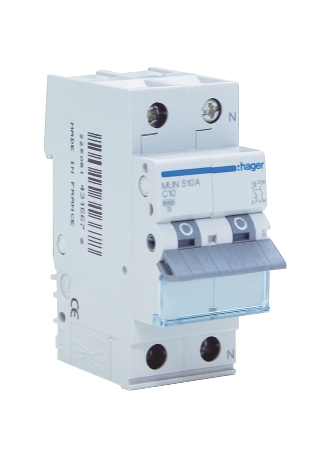 AUTOMÁTICO MAGNETOTÉRMICO 1 P+N 32A HAGER