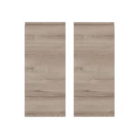 KIT 2 PUERTAS PARA MUEBLE DE COCINA LUGO ROBLE CLARO MATE AGLOMERADO 70X58CM - 1