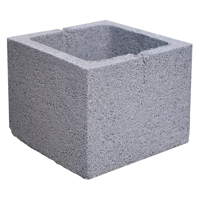 COLUMNA DE HORMIGÓN GRIS 25X25X20 CM