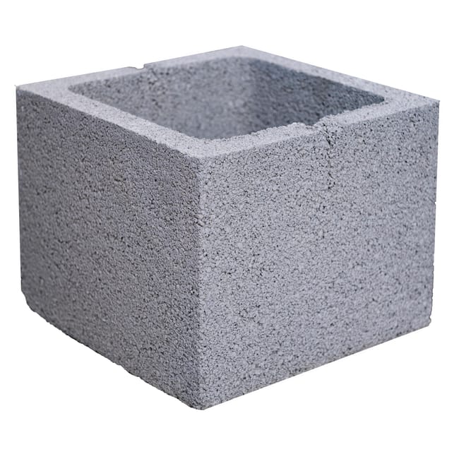 COLUMNA DE HORMIGÓN GRIS 25X25X20 CM - 1