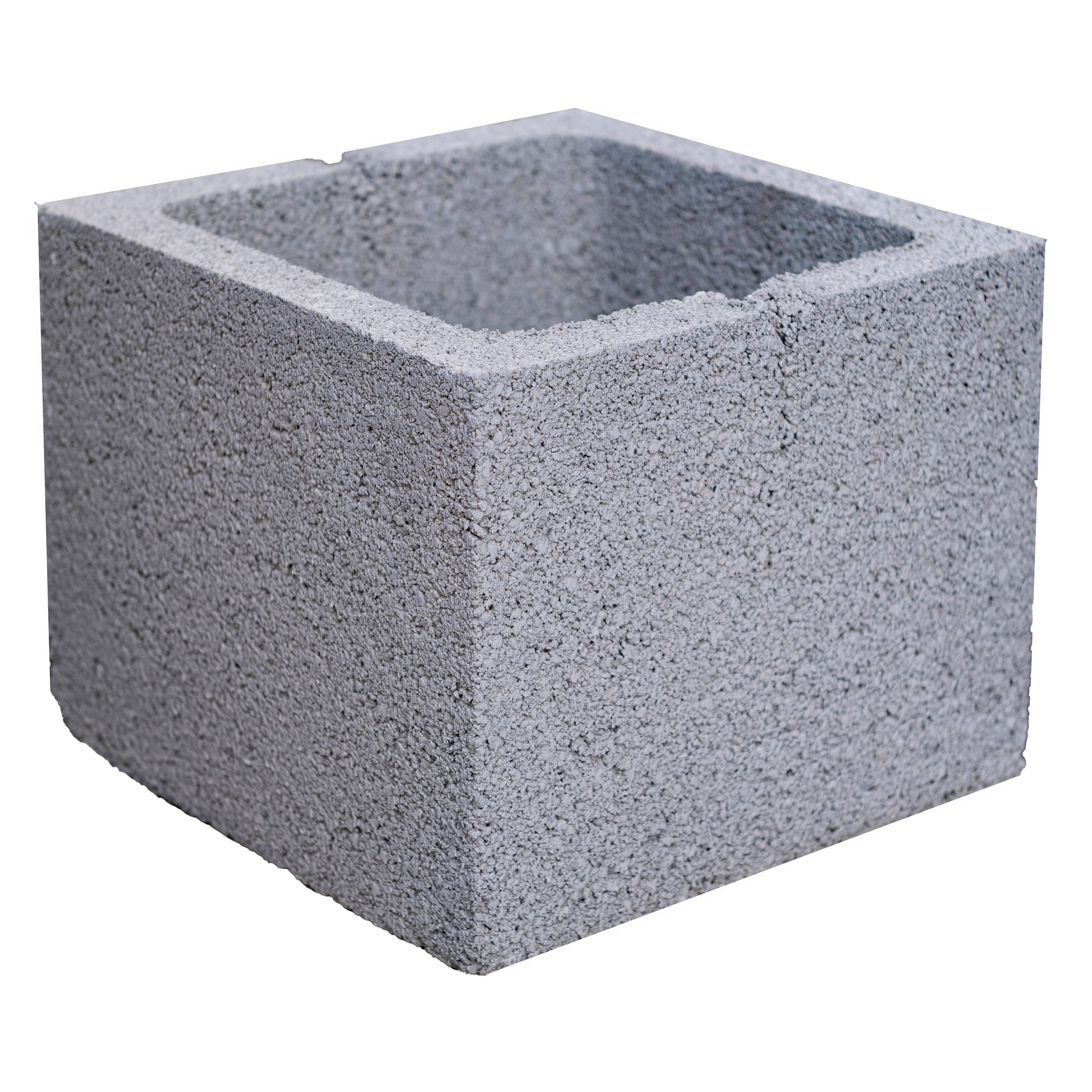 COLUMNA DE HORMIGÓN GRIS 25X25X20 CM - 2