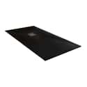 PLATO DE DUCHA RESINA RECTANGULAR NEGRO 80X160X3CM - 4