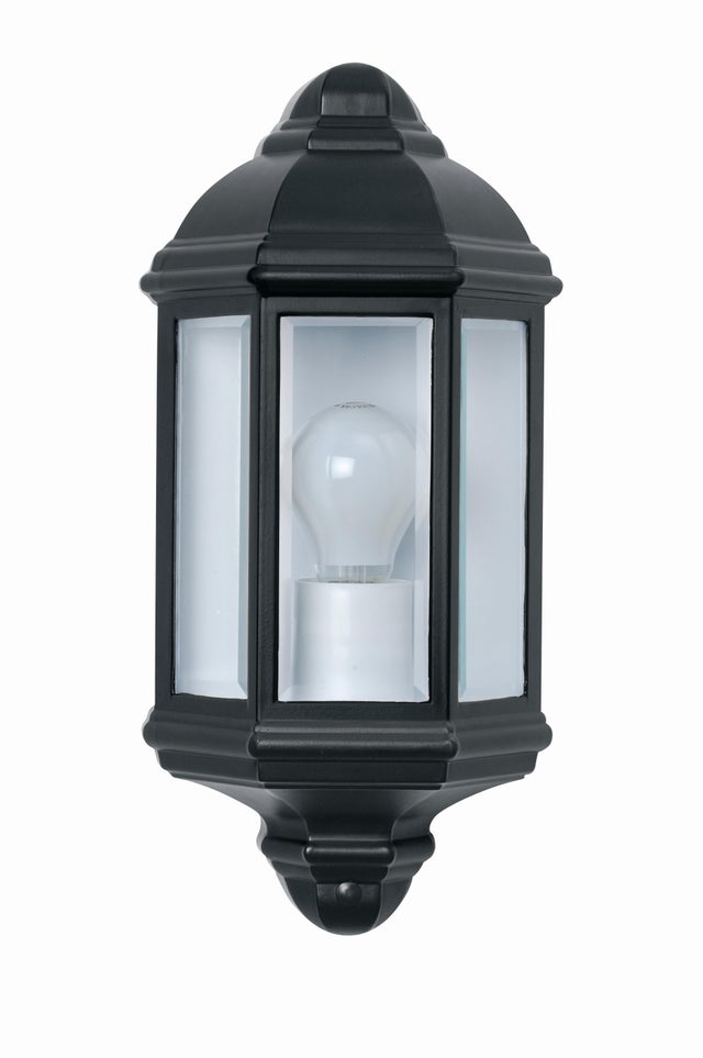 APLIQUE DE PARED EXTERIOR NEGRO 60W EPOQUE