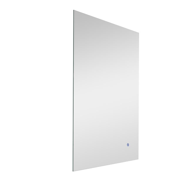 ESPEJO DE BAÑO CON LUZ LED RETRO 80X80CM