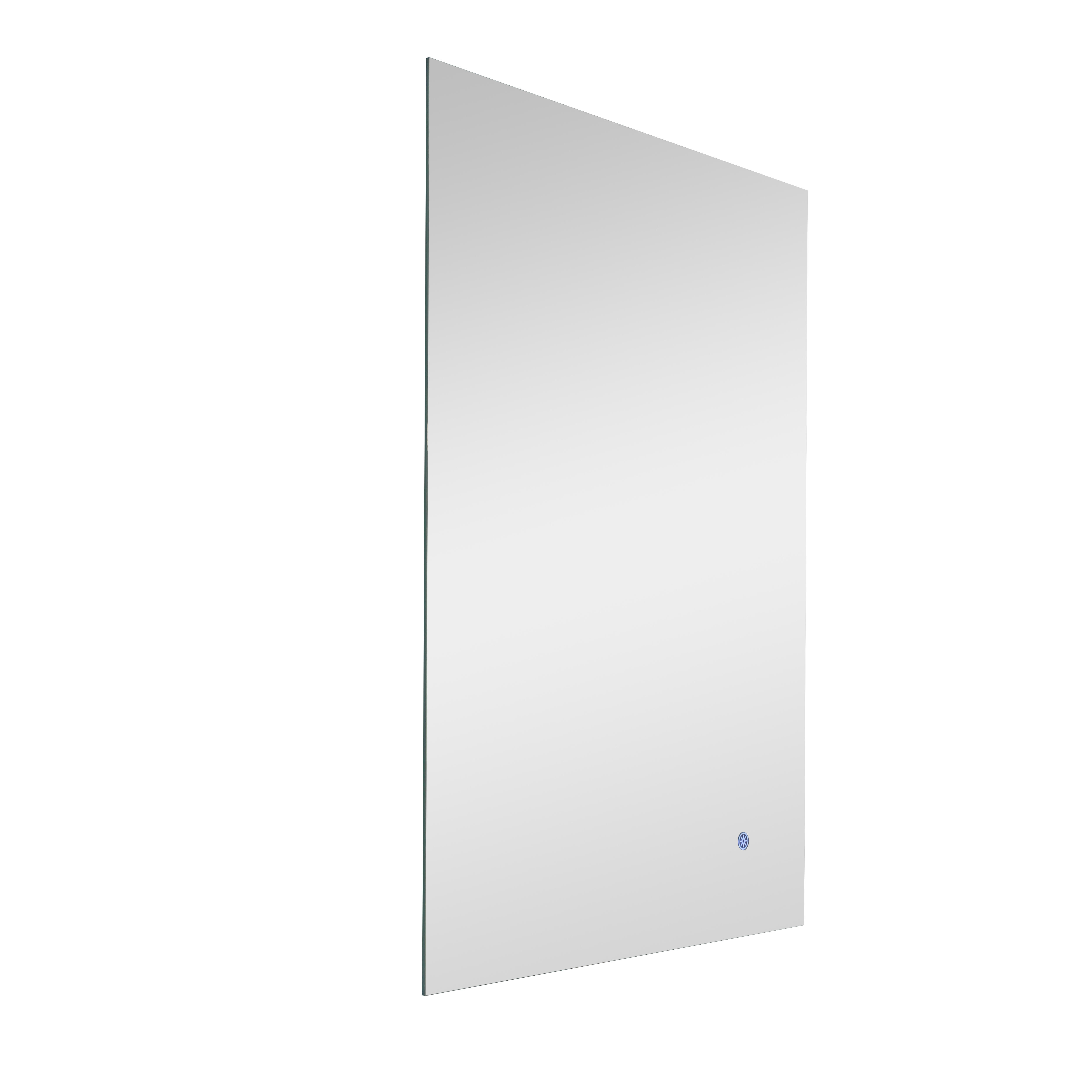 ESPEJO DE BAÑO CON LUZ LED RETRO 80X80CM - 2