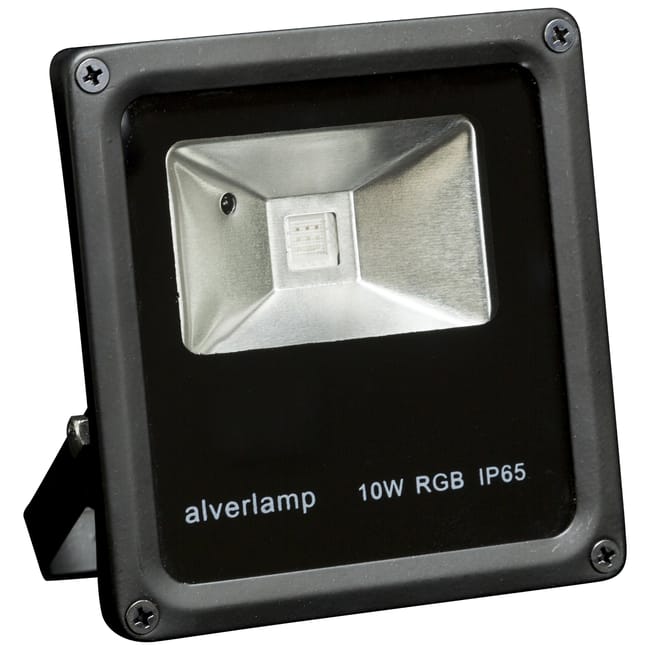 PROYECTOR LED NEGRO IP65 10W  RGB - 1