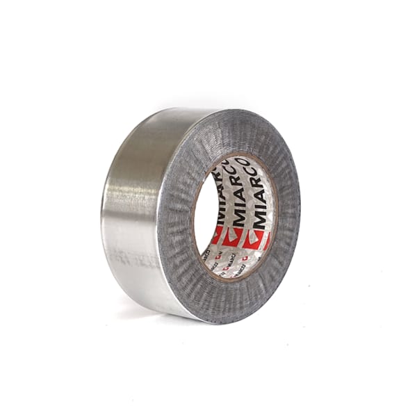 CINTA ADHESIVA DE ALUMINIO 50MMX15M PLATA - 1