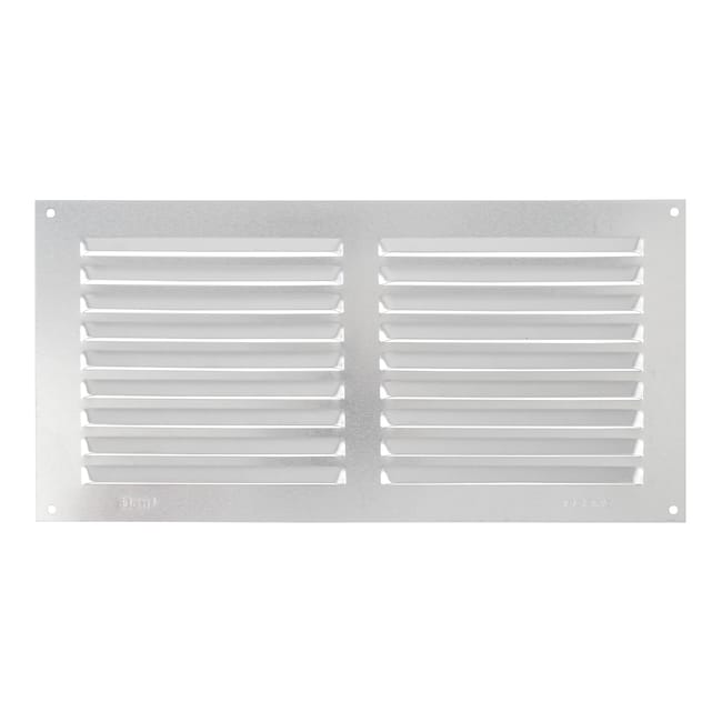 REJILLA DE VENTILACION SOBREPONER ALUMINIO BRUTO 15 X 30 CM ESPESOR 0.6  MM - 1