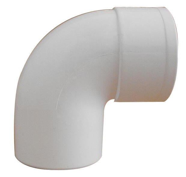 CODO 87º Ø90MM MACHO-HEMBRA BLANCO