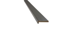 PAQUETE 5 MOLDURAS ALA 10 MM RECHAPADA GRIS HORIZONTAL - 1