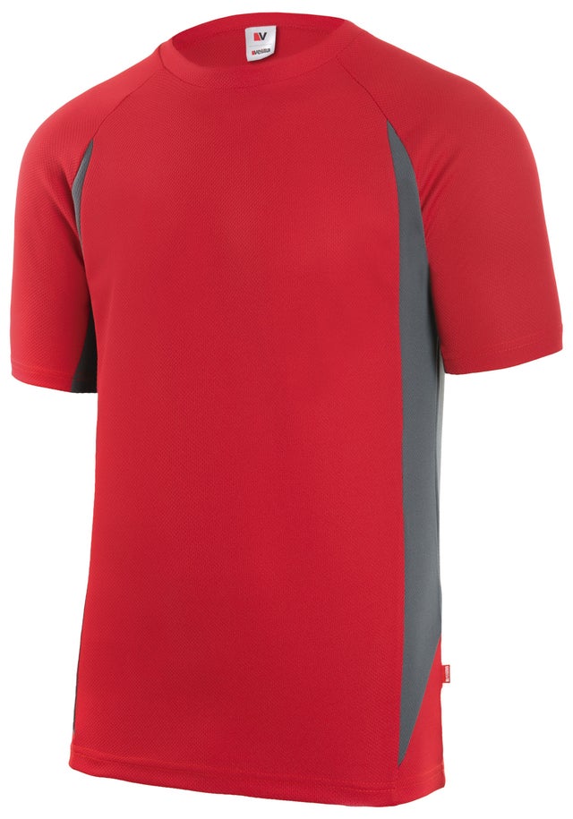 CAMISETA TÉCNICA ROJO/GRIS MANGA CORTA EYE BIRD TALLA L VELILLA 105501